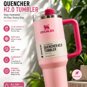 Stainless Steel Insulated Tumbler (40oz) | كوب ستانلس ستيل معزول