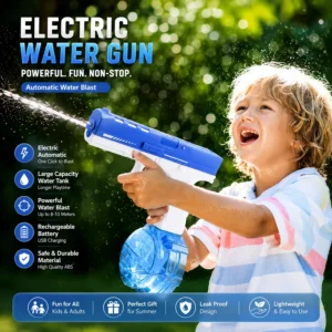 Electric Water Blaster Gun | مسدس رش الماء الكهربائي التلقائي