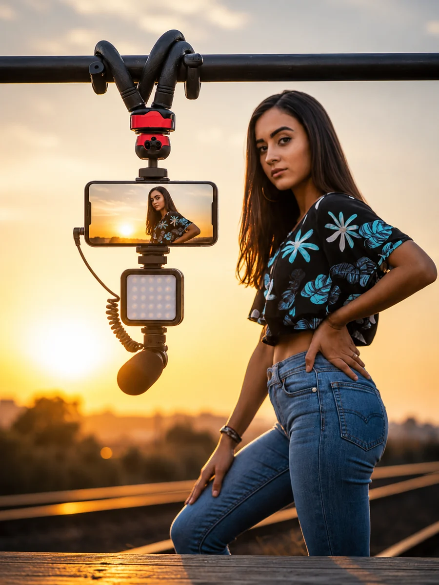 Professional Video-Making Kit | طقم صناعة الفيديو الاحترافي للتصوير والفلوجات