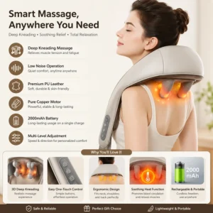 Muscle Magic Massage Pillow | وسادة التدليك والمساج ماسل ماجيك