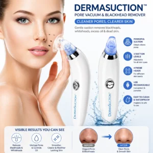 USB Rechargeable Blackhead Remover Pore Vacuum | جهاز إزالة الرؤوس السوداء وتنظيف المسام عبر USB
