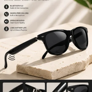 Smart Bluetooth Glasses | نظارات بلوتوث ذكية عصرية لحماية العين والاتصال