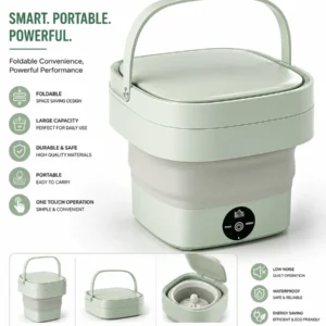 Foldable Mini Washing Machine | غسالة الملابس الصغيرة القابلة للطي